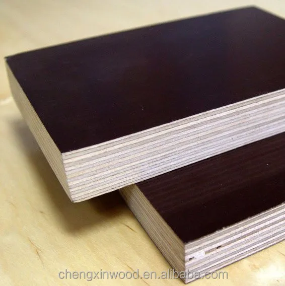 9mm, 12mm, 15mm, 18mm, 21mm, 24mm film faced plywood made in China