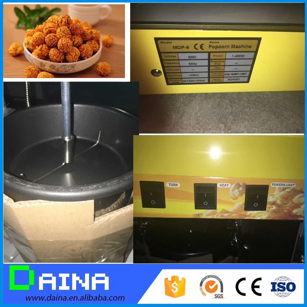 
protection portable sweet popcorn cooker processing machine automatic 
