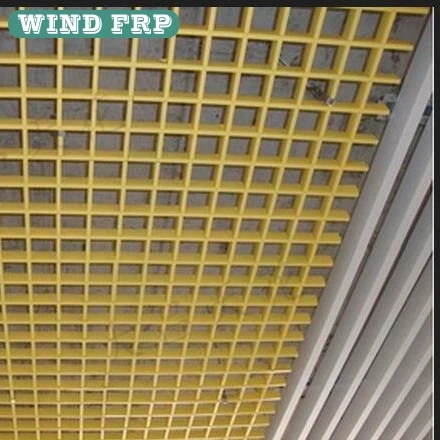 GRP Ceiling FRP Grating Ceiling , ISO9001 Certificated