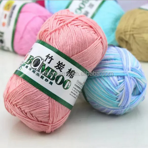 China Factory Needle Brand Knitting Yarn Bamboo Cotton Yarn