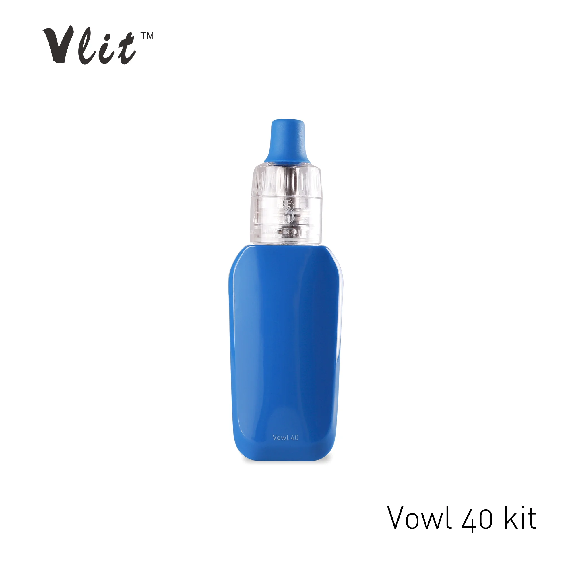 Newest amazon electronic cigarette vape starter Vlit Vowl 40 kit with Preco MTL tank vape pen electronic cigarette