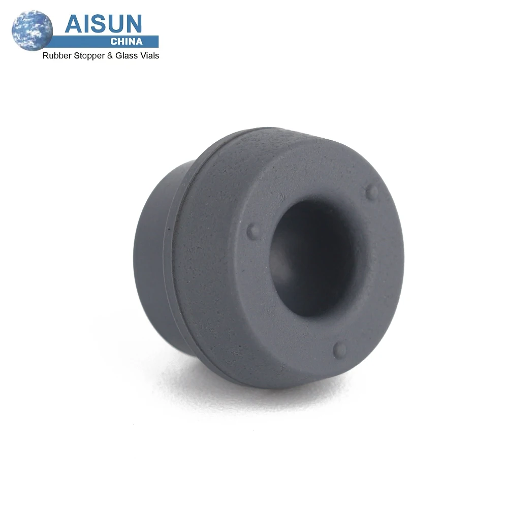 Medical bromobutyl rubber stoppers for vacuum blood collection