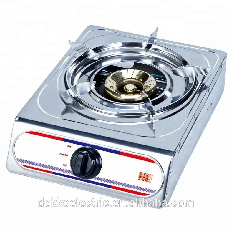 Factory wholesale single burner gas stove for home use DGC-102CS