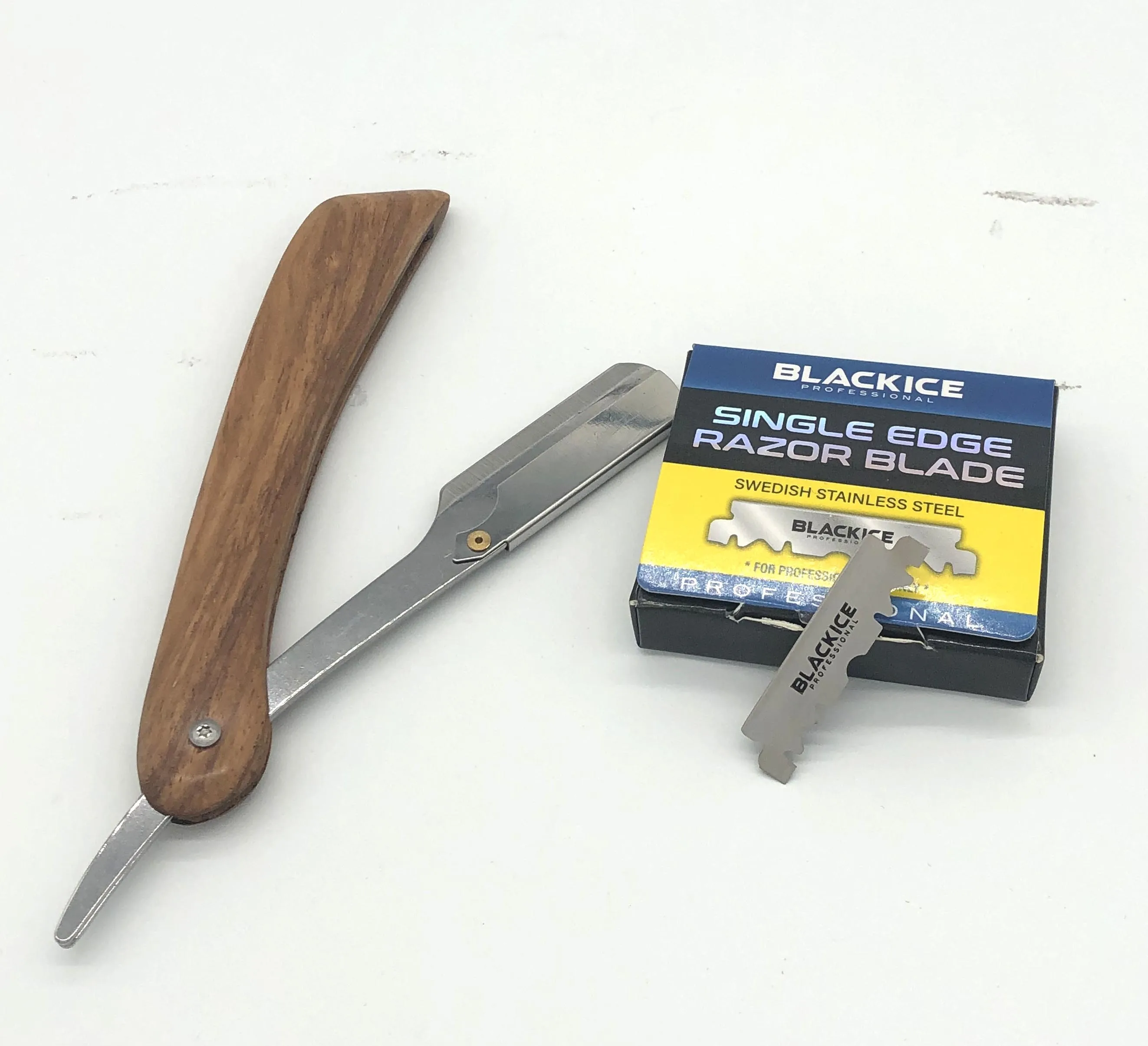 Супер Нержавеющая одинарная стальная половина лезвие для Парикмахерская бритва