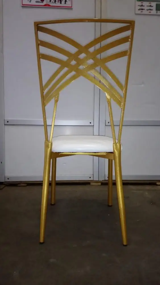 Chameleon chair made of iron stainless steel aluminum fro event party rental furniture