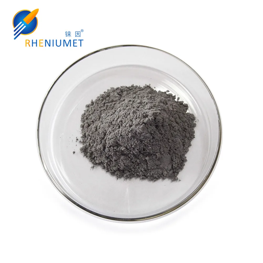 4N grade high purity Rhenium Re powder for metal additive in ultrahigh temperature alloy