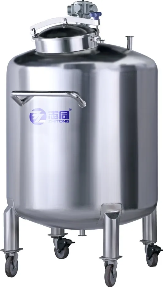 
Stainless steel top open ethanol storage tank 