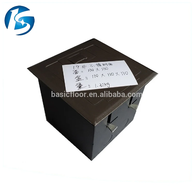 
Wholesale China products stainless steel plug socket floor box 