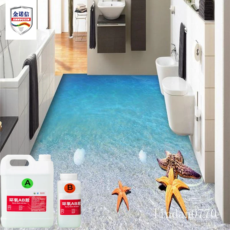 
Two Components Wholesale Crystal Epoxy Resin clear Liquid for Adhesive Glue Crystal for Epoxy Resin for 3D Floor Paint 