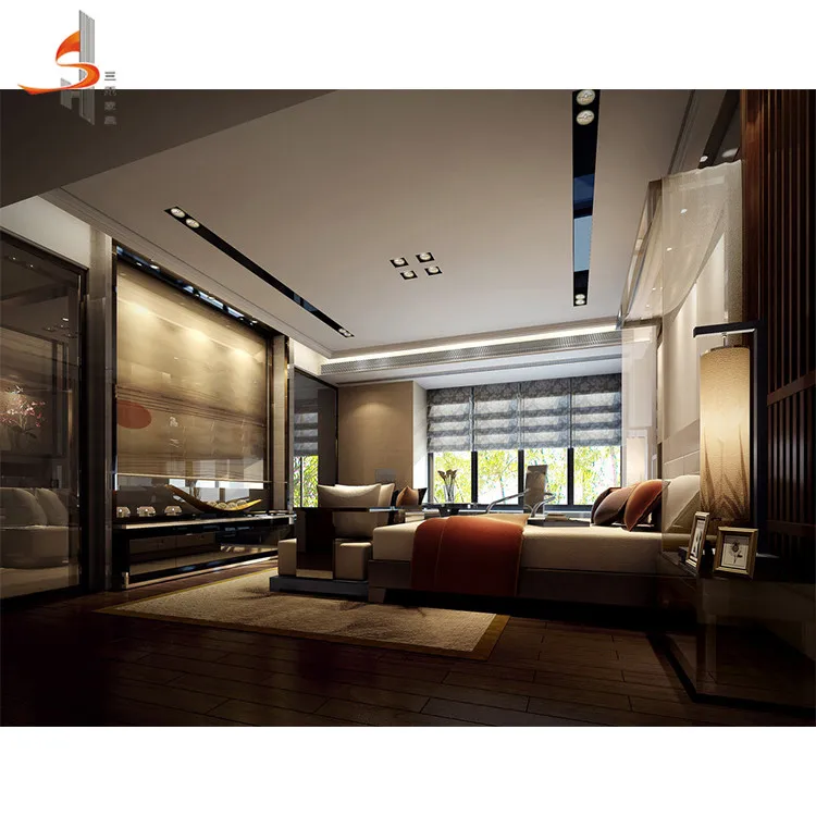 Modern youngs style wood bedroom customized 4 star hotel youth bedroom furniture sets