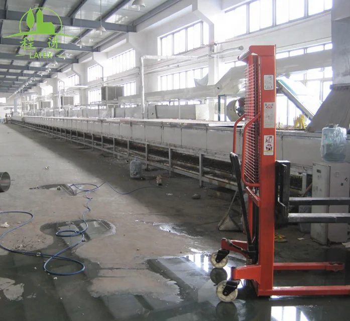 
fully automatic latex pillow production line for latex spone pillow and pad manufacturing 