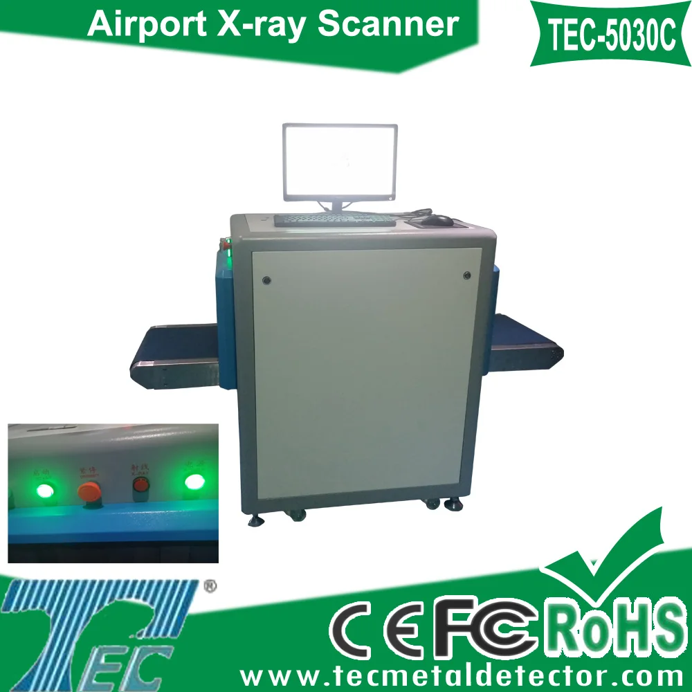 Raiway station &airport security x-ray luggage scanner machine TEC-5030A.