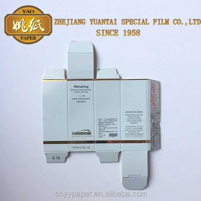 
metallized boxes package 