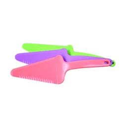 Wholesale Colorful Cake Cutting Tools PP Plastic Birthday Cake Knife, Cake Shovel