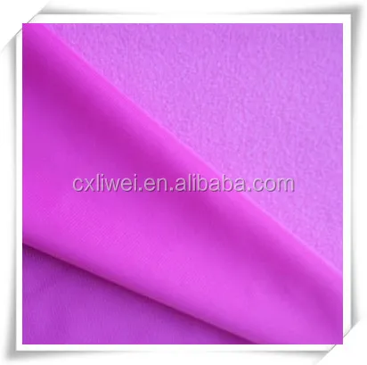 factory price/tricot brush/100% polyester warp knitted tricot brush fabric super poly Triacetate