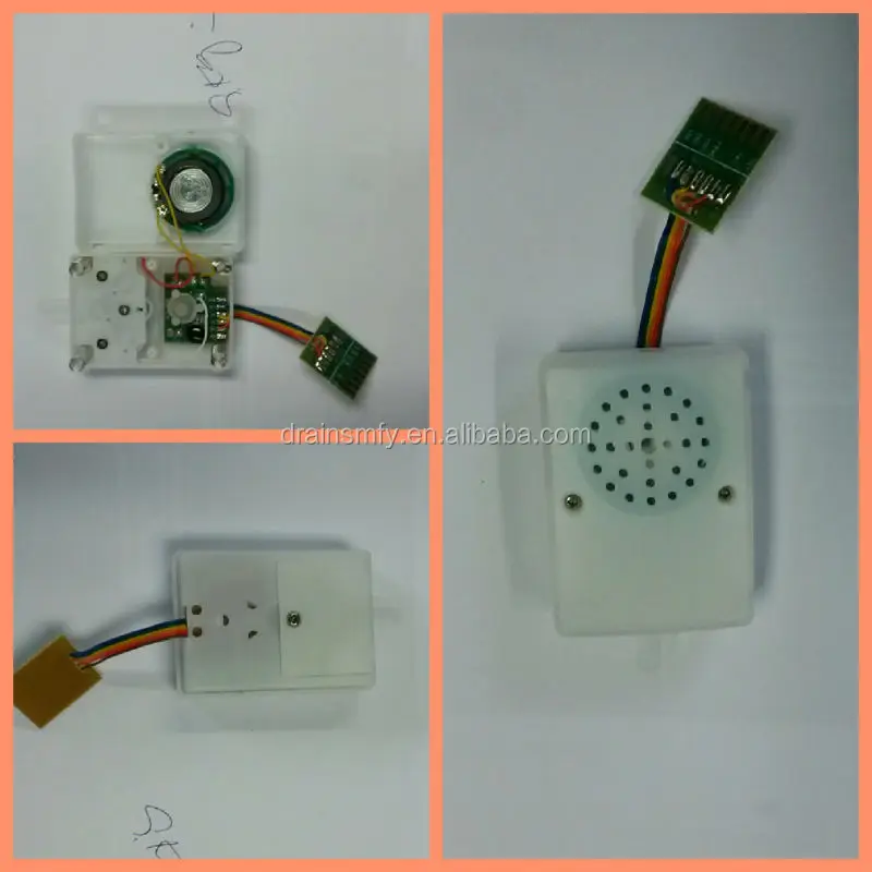 Запись сообщений, звука и мелодии для мягкой игрушки от 3 до 60 секунд