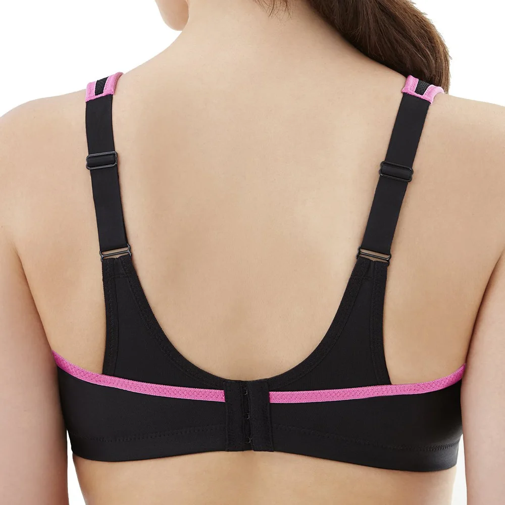 Wholesale Sexy Wireless Push Up Sport Bra Breathable Plus Size Wirefree Yoga Running Sport Bra