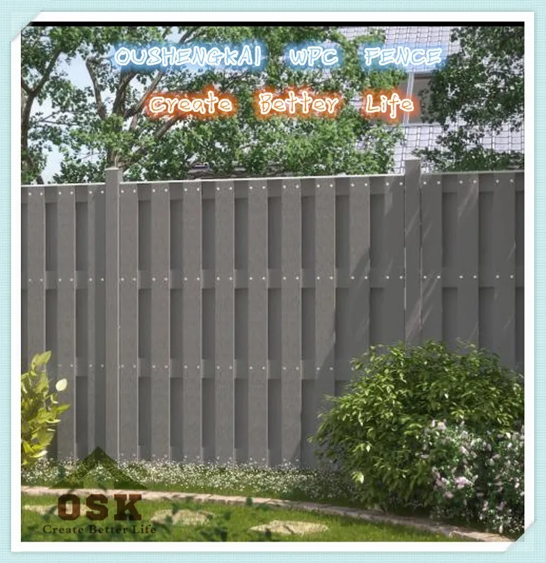 Wholesale China Factory WPC Fencing Wood Plastic Composite Product