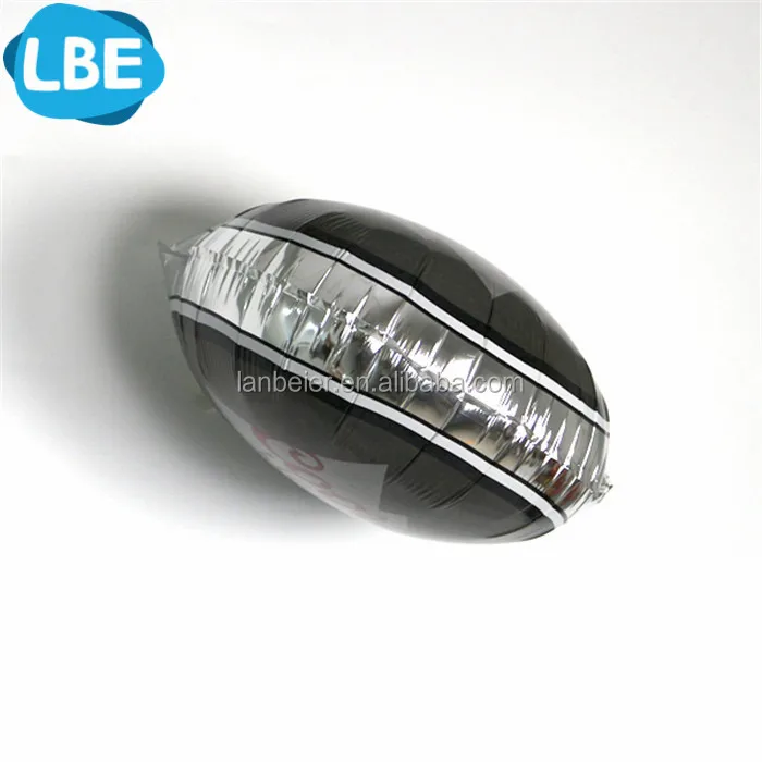 custom printed helmet shape american football balloon