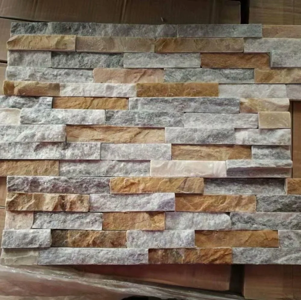 Factory Direct Sale New Stones Facade  Culture Wall Ledge Stone Panels