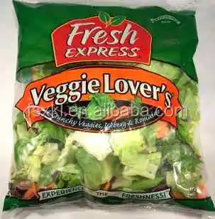 
fresh slicing vegetable salad pouch packing machine 