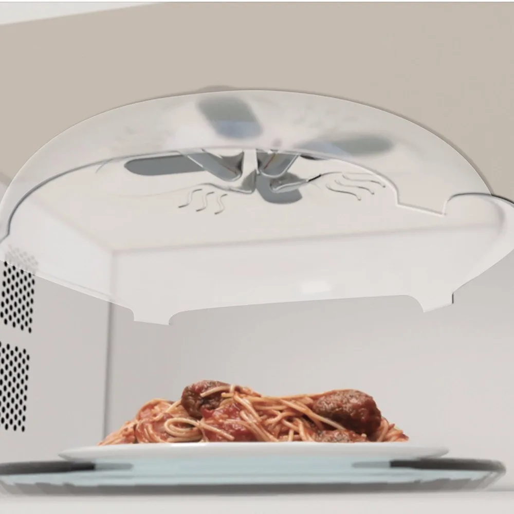 
JMHC-01 Food Splatter Guard Magnetic Anti-sputtering Microwave Cover 