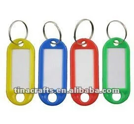 Plastic Key Tag
