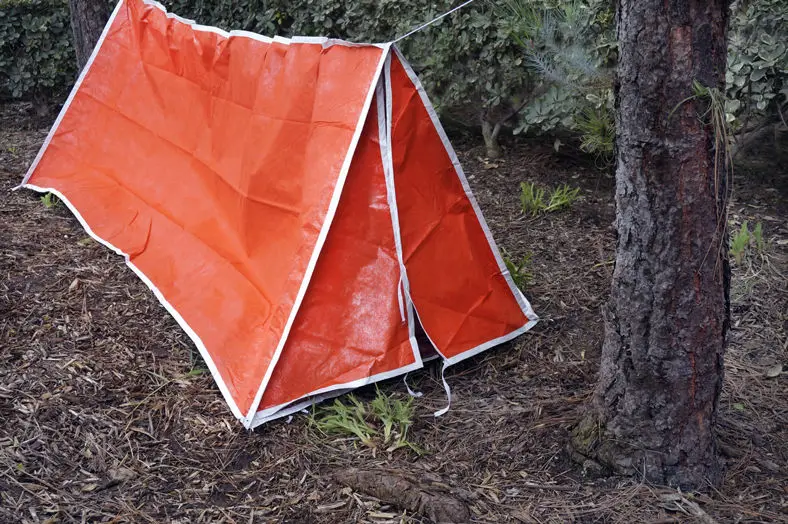 Aluminum Coated Interior Emergency Tube Tent