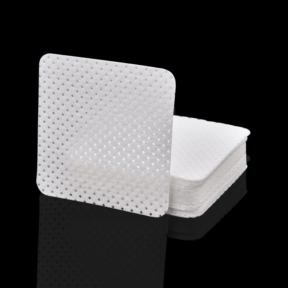 400 ⑤ упак. салфетки для удаления лака для ногтей без ворса, 100% хлопковые салфетки для ногтей