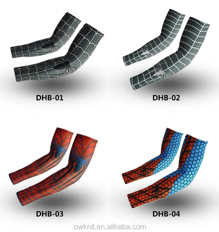 
Acrylic Breathable Long Cooking Cooling Basketball Custom Cycling Heat Compression Sports Arm Sleeve 