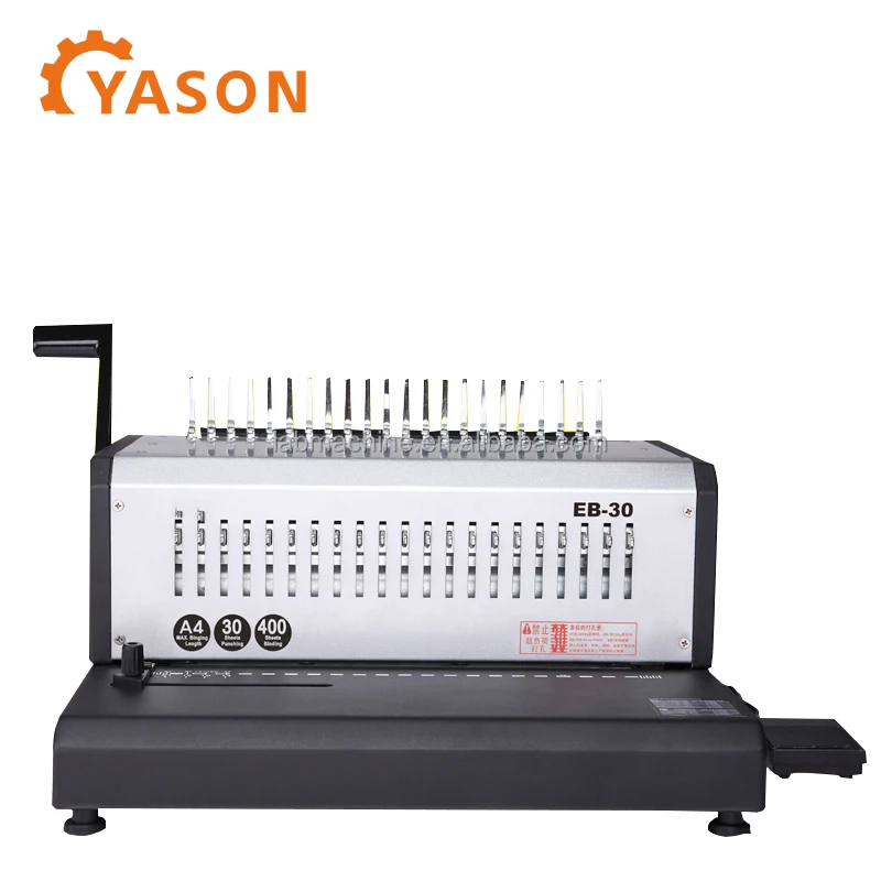 Electric Apron / Clip Bar Binding Machine EB-30