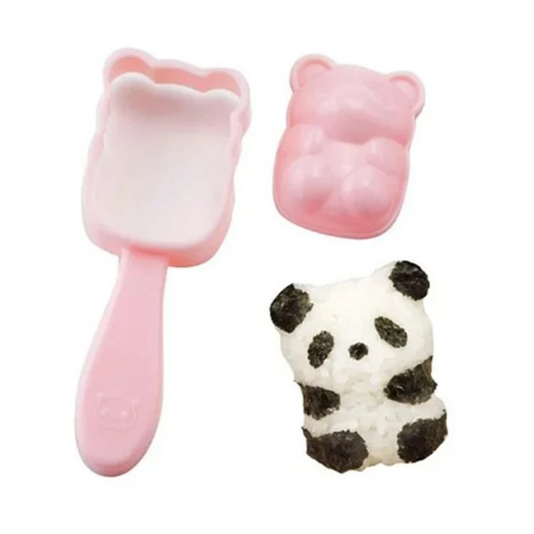 
Plastic panda shape sushi rice mold 