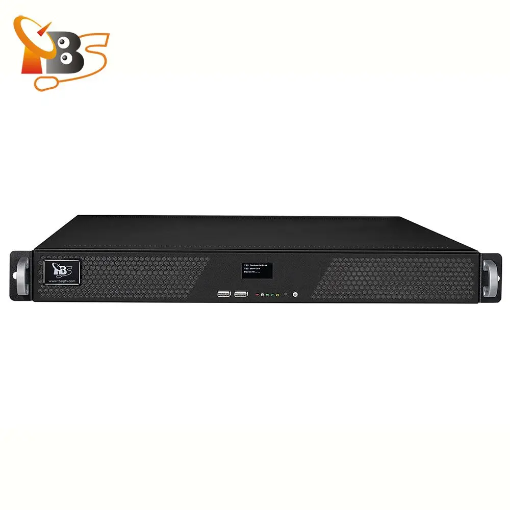 IP-входы TBS8510 H.264/H.265 IPTV Transcoder 40 каналов HD кодирование и транкодирование снижение скорости передачи данных изменение