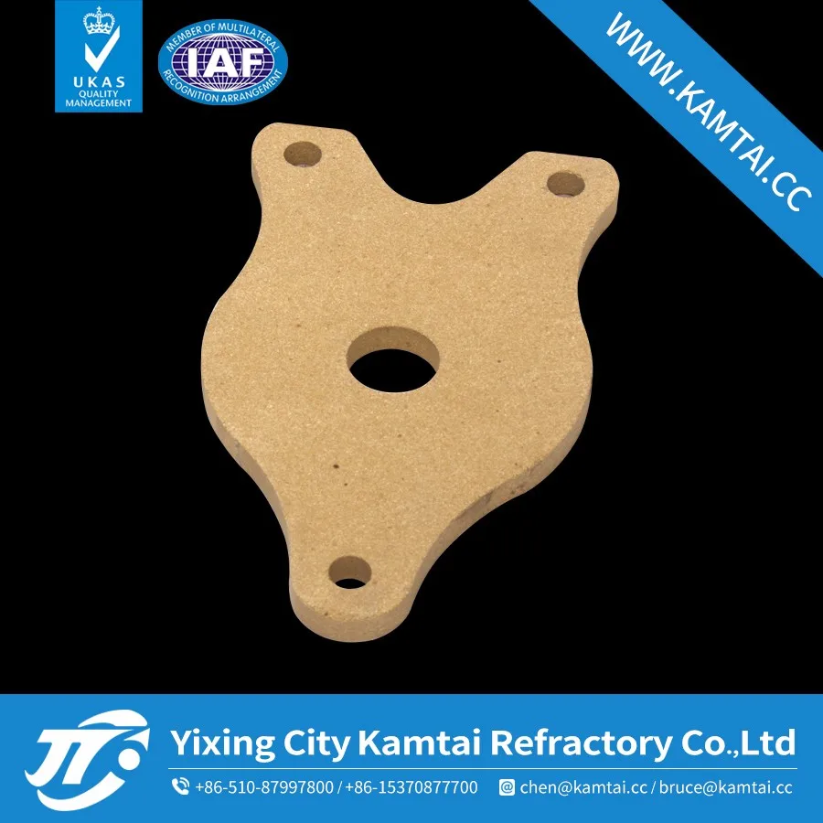 High temperature 500*500 refractory cordierite plate