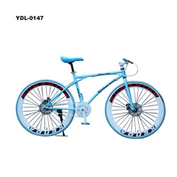 Велосипед с фиксированной передачей, тормоз заднего хода для студентов, колеса 26 дюймов, цветные шоссейные ретро-велосипеды «сделай сам», однотонные шины