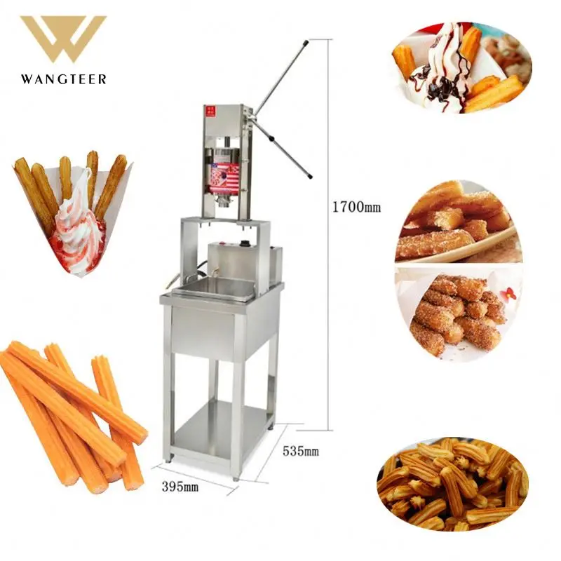 Горячая Распродажа, фритюрница 5 л из нержавеющей стали, испанская чурромашина