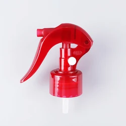 Cheap Mini trigger sprayer 24/410 red color plastic mini trigger spray