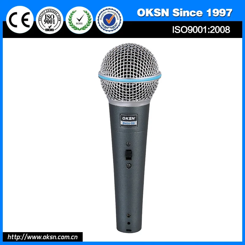 Oksn Beta-58 высокое качество динамический микрофон