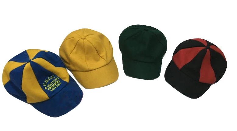Wholesale Winter Aussie-style 8 Panel Cricket Baggy Woolen Green Caps Women