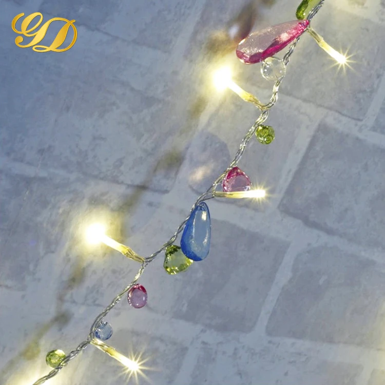 
Home/Wedding/Party Decoration CE RoHS Battery Operated 20 LEDS Beads Led String Light 