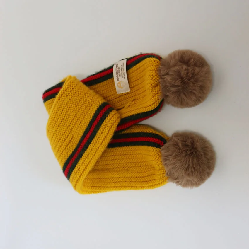 Customize cheap price Children winter scarf with different colors