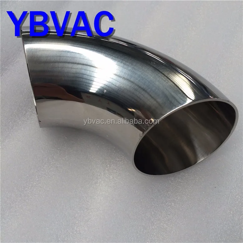 polished welding elbow 3 inches stainless steel