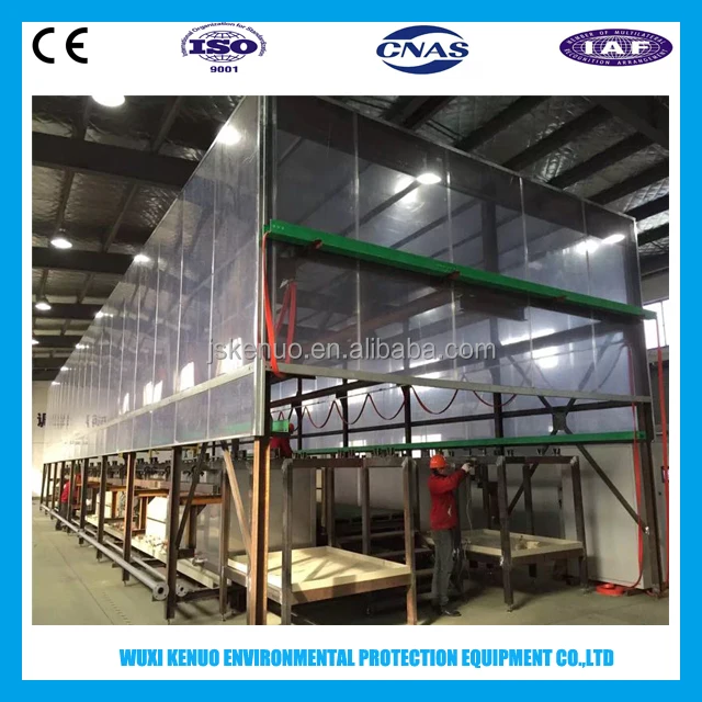 Automatic aluminum anodizing production line with IGBT rectifier