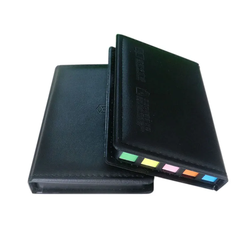 
Promotional PU Leather Cover Sticky Note Sets/Memo Pad /Sticky Notes with Calendar 