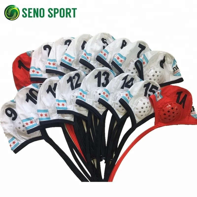 Изготовленные на заказ колпачки для водных поло