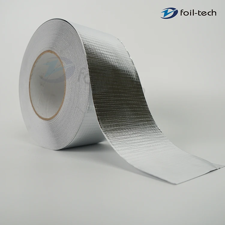 Wholesales Good Performance Self Adhesive Reinforced Fireproof Aluminum Foil Tape