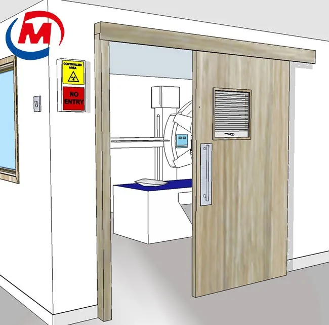 High Quality Medical Hospital Protective lead door for x-ray room