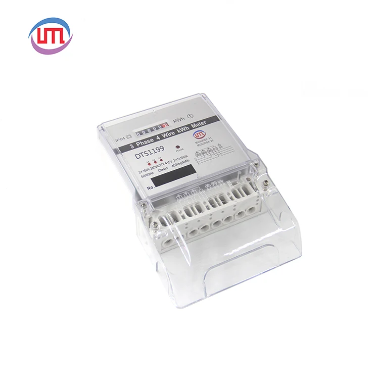 China three phase active  electronic energy meter with RS485