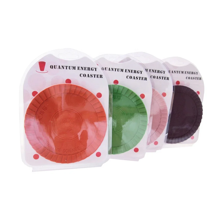 5000 Ion Quantum Disc Energy Coasters Cup Mat