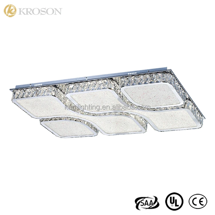 Популярный итальянский дизайн большой площади отель crystal освещение потолка с CE UL SAA сертификации